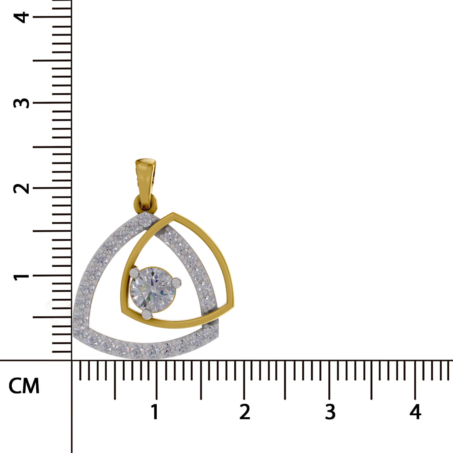 Sparq 0.9ct Luxe Diamond Cluster Pendant