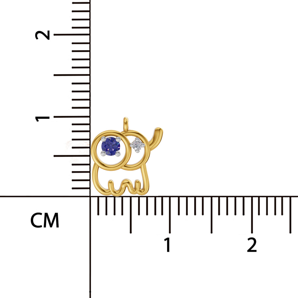 Sparq 0.02ct Minimal Diamond Cluster Pendant