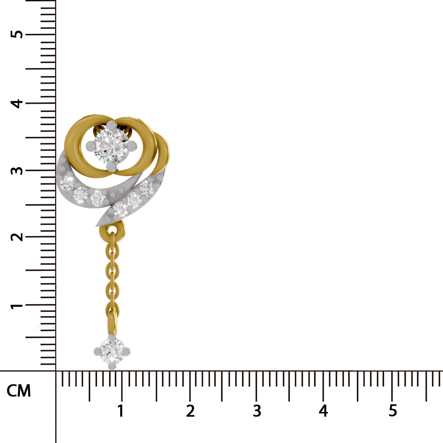 Sparq 0.21ct Evening Diamond Cluster Pendant