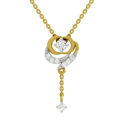 Sparq 0.21ct Evening Diamond Cluster Pendant