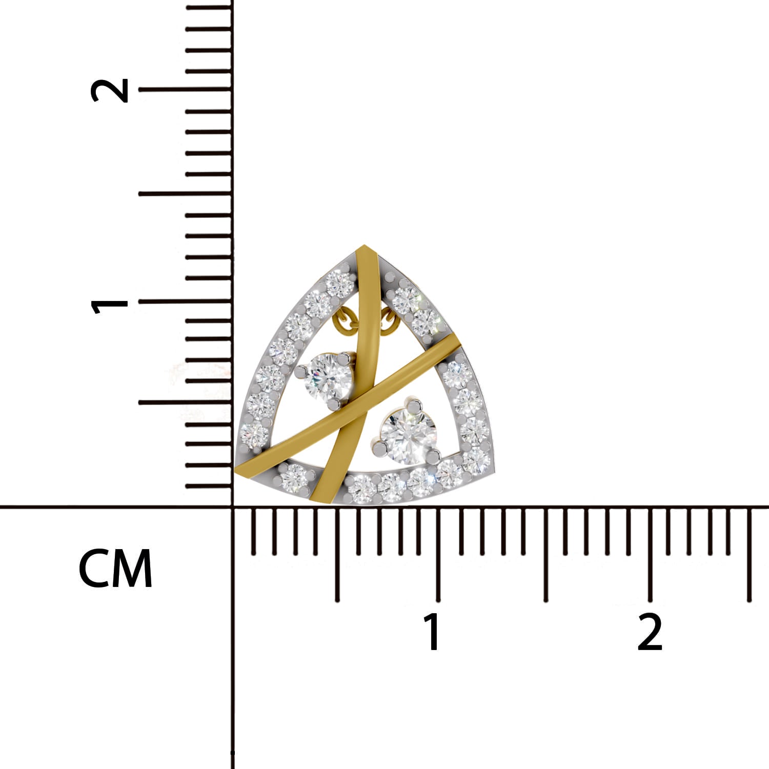Sparq 0.29ct Evening Diamond Cluster Pendant