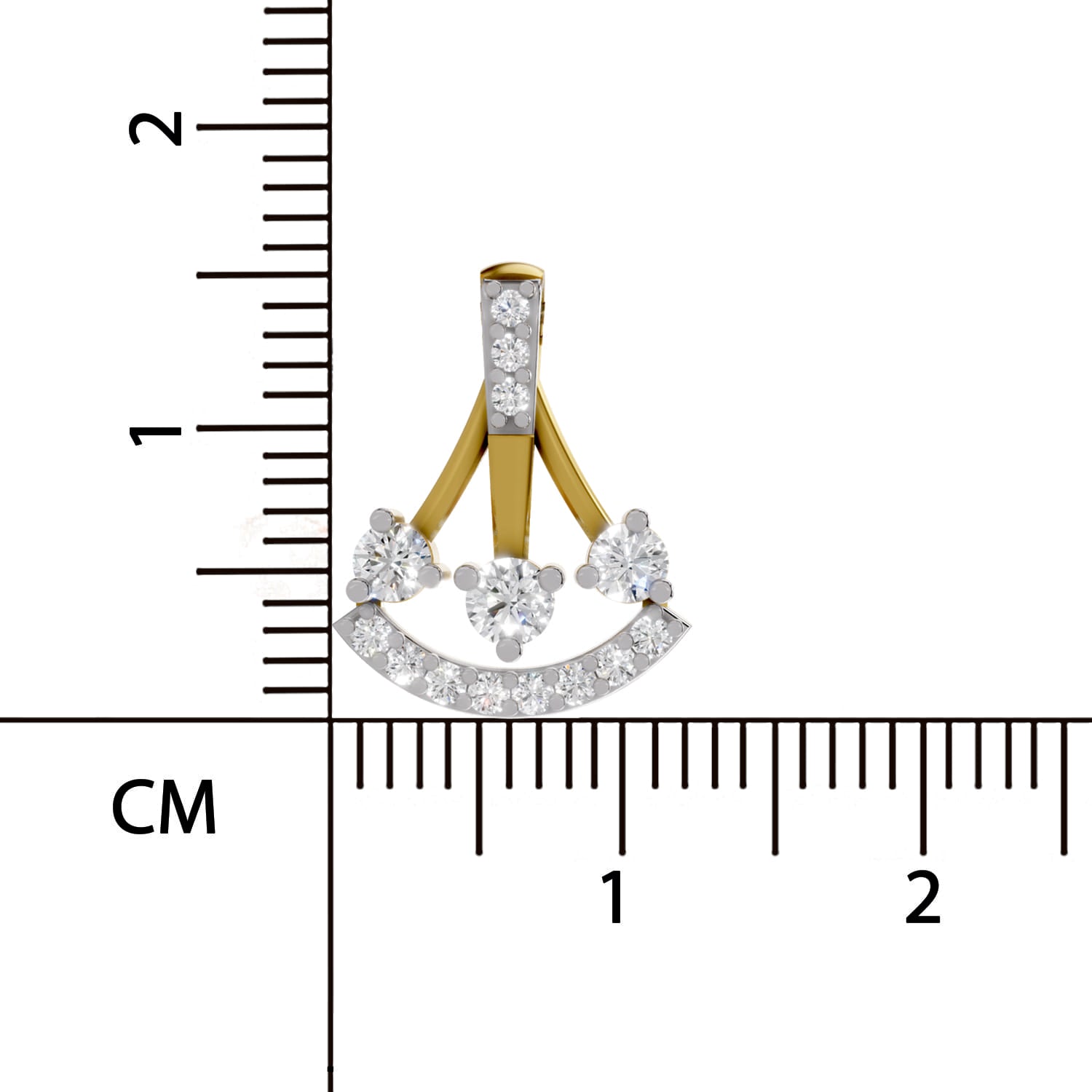 Sparq 0.31ct Evening Diamond Cluster Pendant