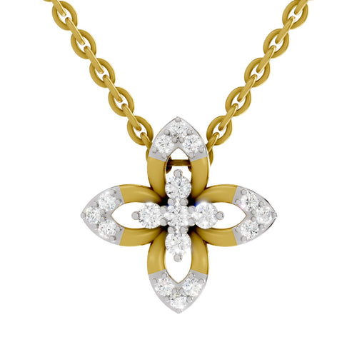 Sparq 0.25ct Evening Diamond Flower Pendant