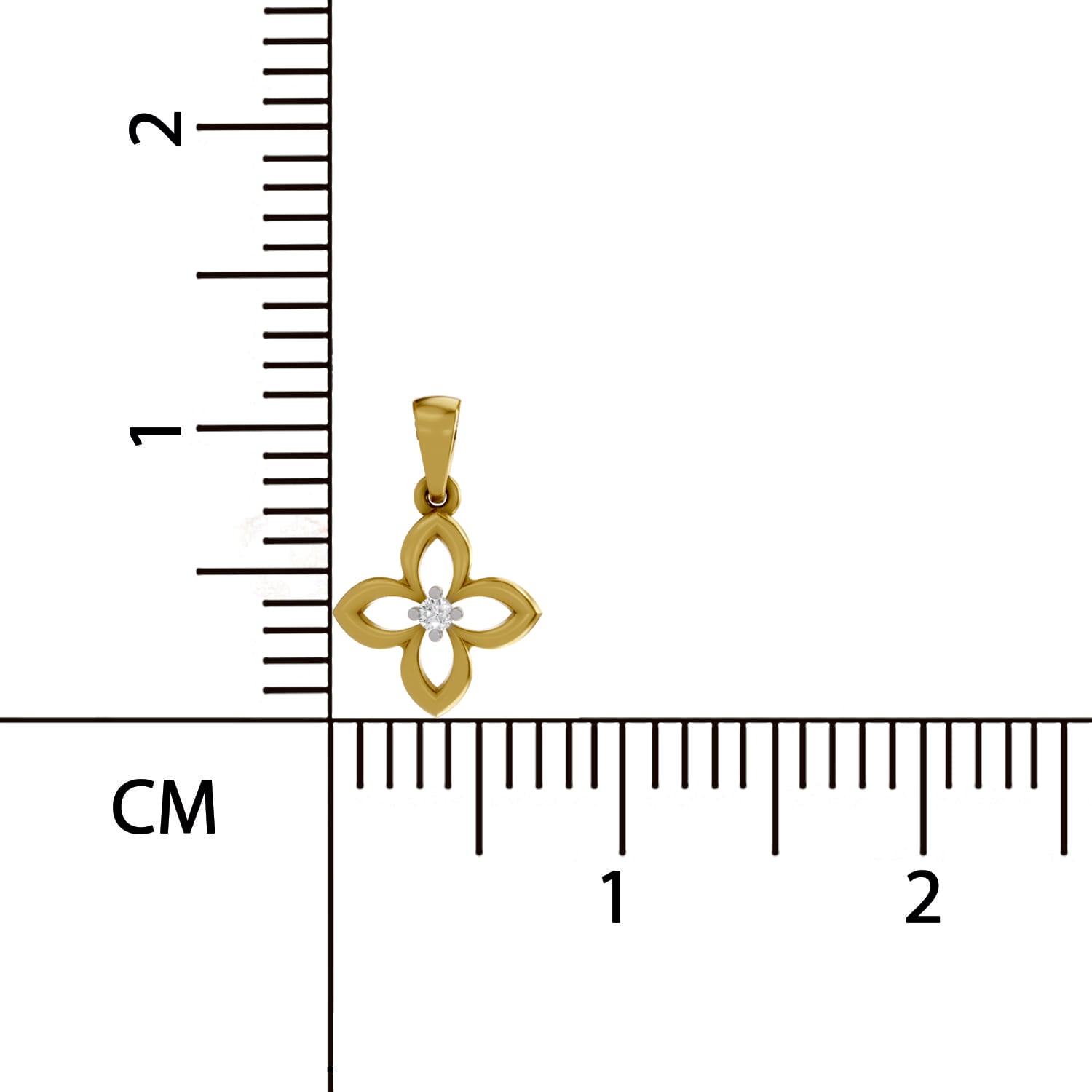 Sparq 0.02ct Everyday Geometric Diamond Pendant
