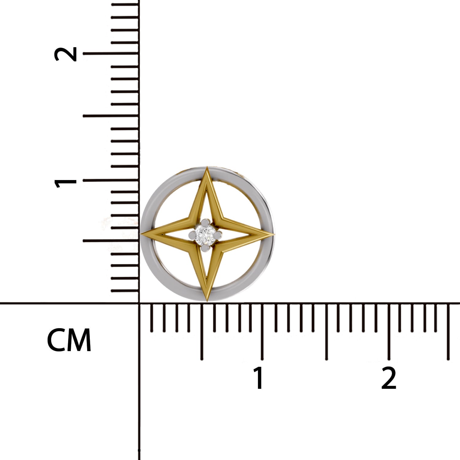 Sparq 0.02ct Everyday Celestial Diamond Star Threader Pendant