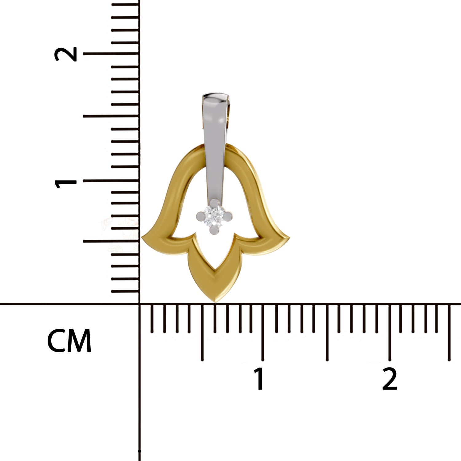 Sparq 0.02ct Everyday Diamond Tulip Pendant