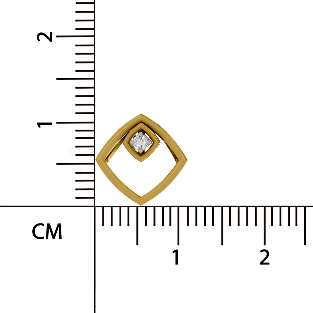Sparq 0.02ct Everyday Geometric Diamond Pendant