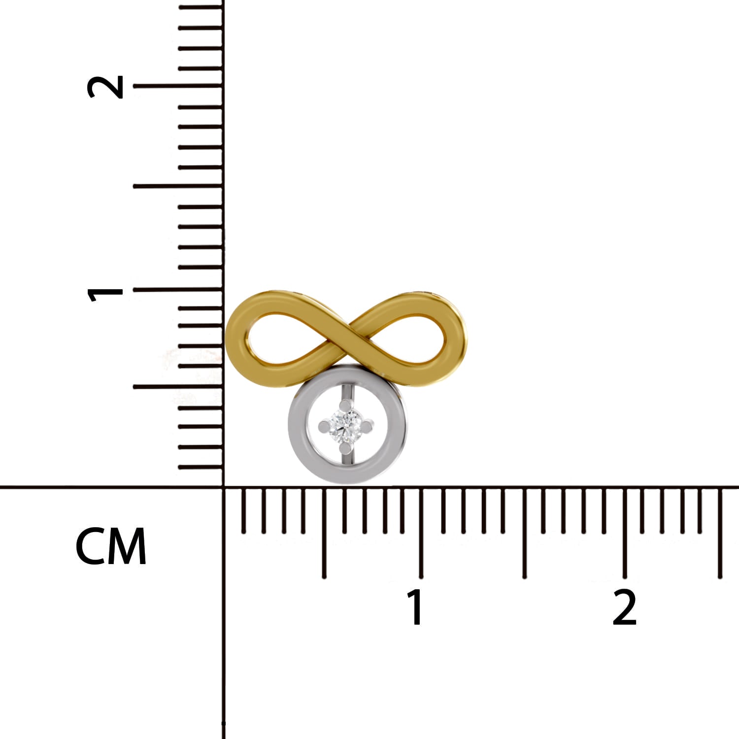 Sparq 0.02ct Minimal Diamond Infinity Pendant