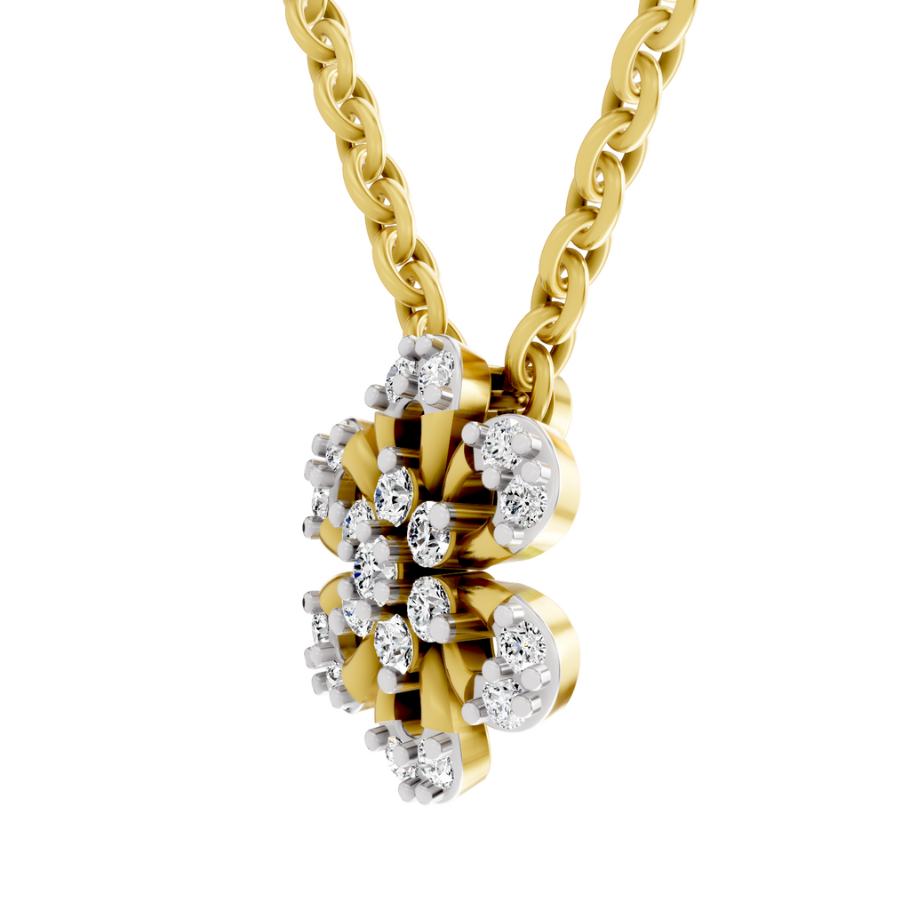 Sparq 0.3ct Evening Diamond Cluster Pendant