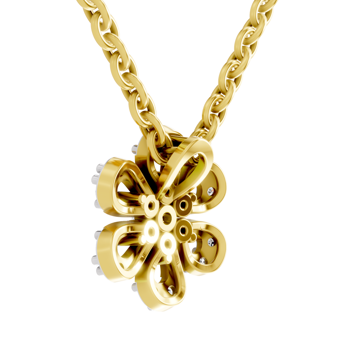 Sparq 0.3ct Evening Diamond Cluster Pendant