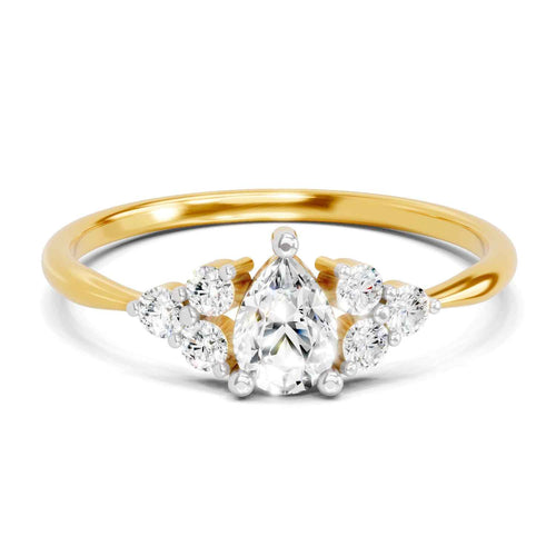 Sparq 0.17ct Pear Diamond Ring