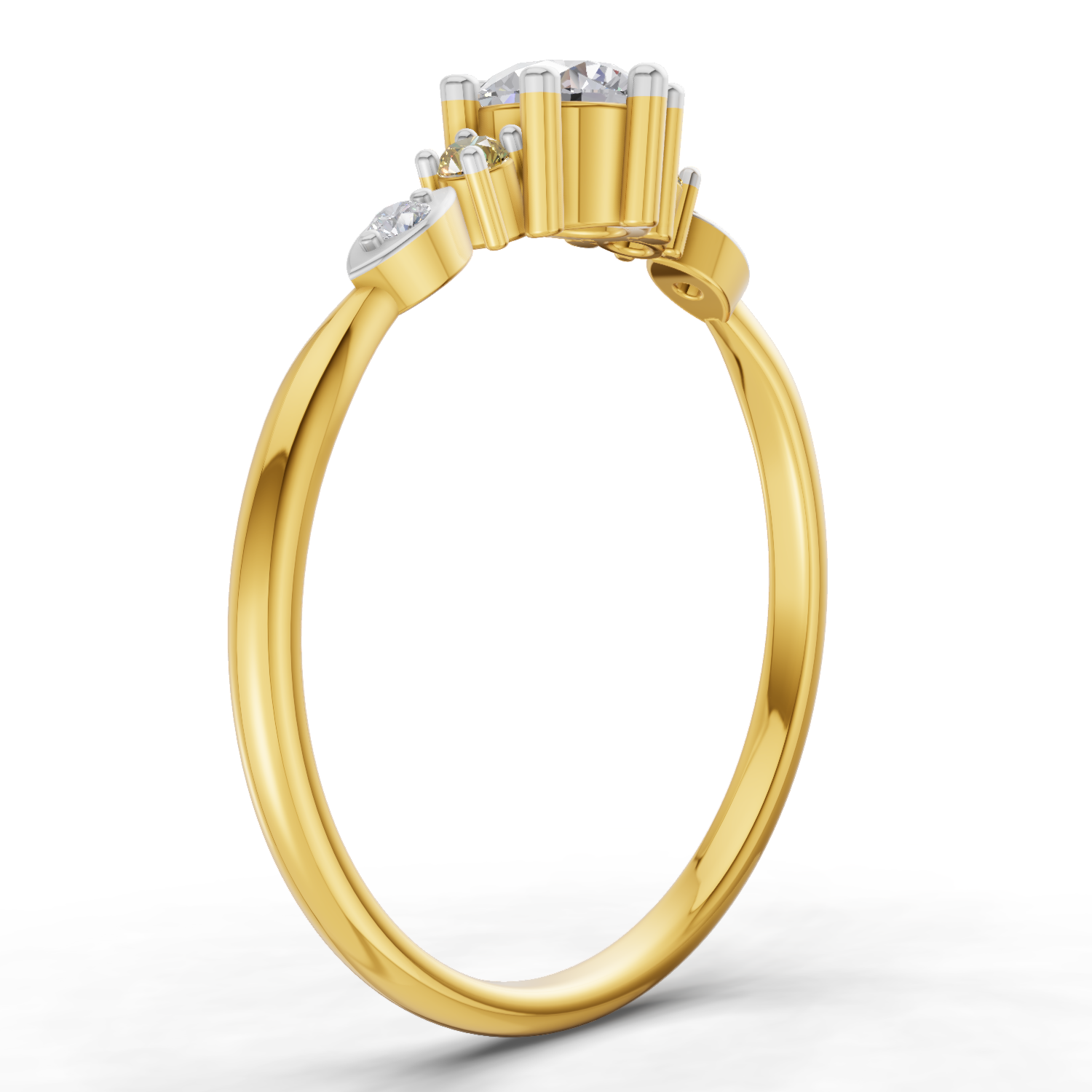 Sparq 0.33ct Evening Diamond Cluster Ring