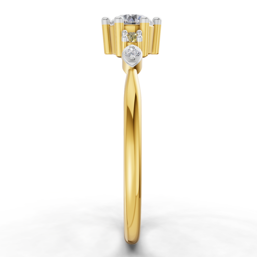 Sparq 0.33ct Evening Diamond Cluster Ring