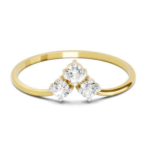 Sparq 0.18ct Classic Diamond Cluster Ring
