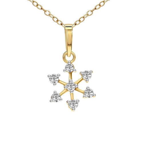 Sparq 0.15ct Minimal Diamond Cluster Pendant
