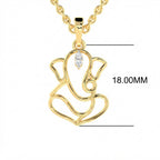 SPARQ The Infinite Grace Ganesha Diamond Pendant