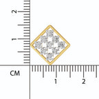 Sparq 1ct Statement Diamond Cluster Stud Earrings