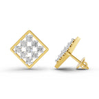 Sparq 1ct Statement Diamond Cluster Stud Earrings