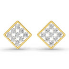 Sparq 1ct Statement Diamond Cluster Stud Earrings