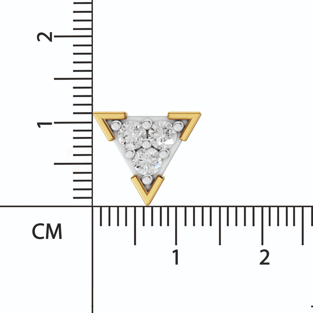 Sparq 1ct Premium Diamond Cluster Stud Earrings
