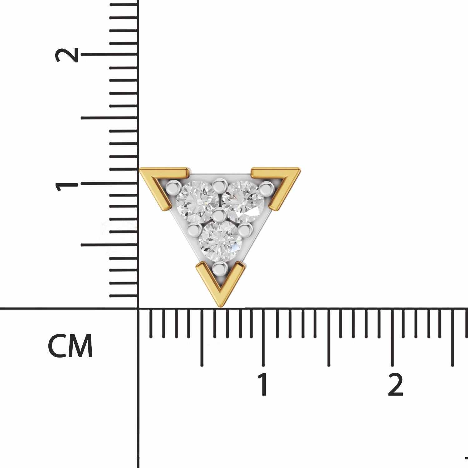 Sparq 1ct Premium Diamond Cluster Stud Earrings