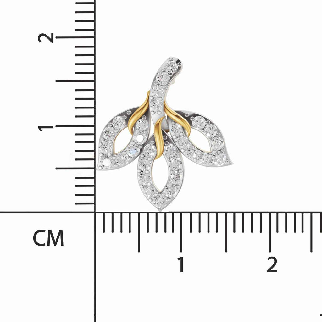 Sparq 0.83ct Grand Geometric Diamond Stud Earrings