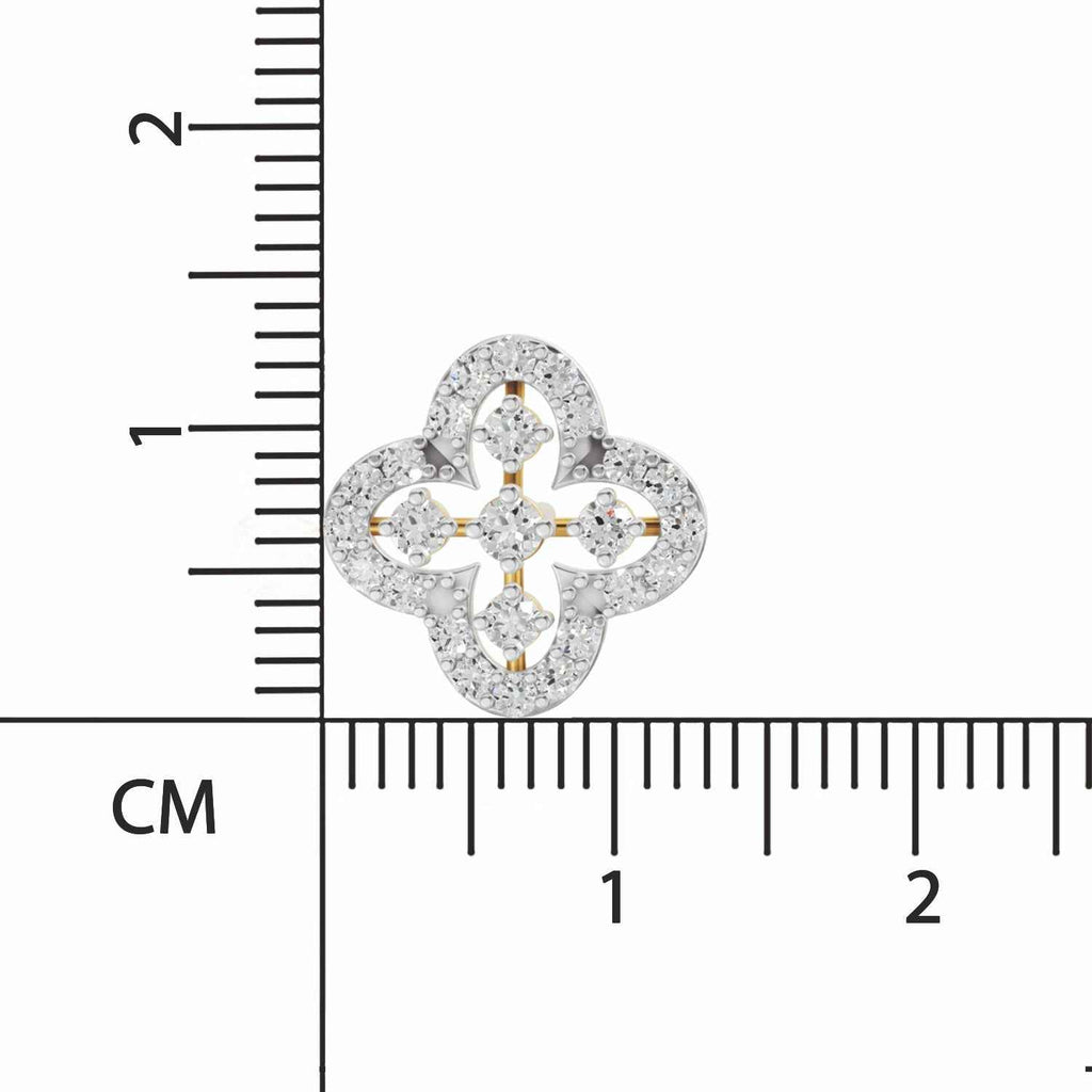 Sparq 0.72ct Grand Geometric Diamond Stud Earrings