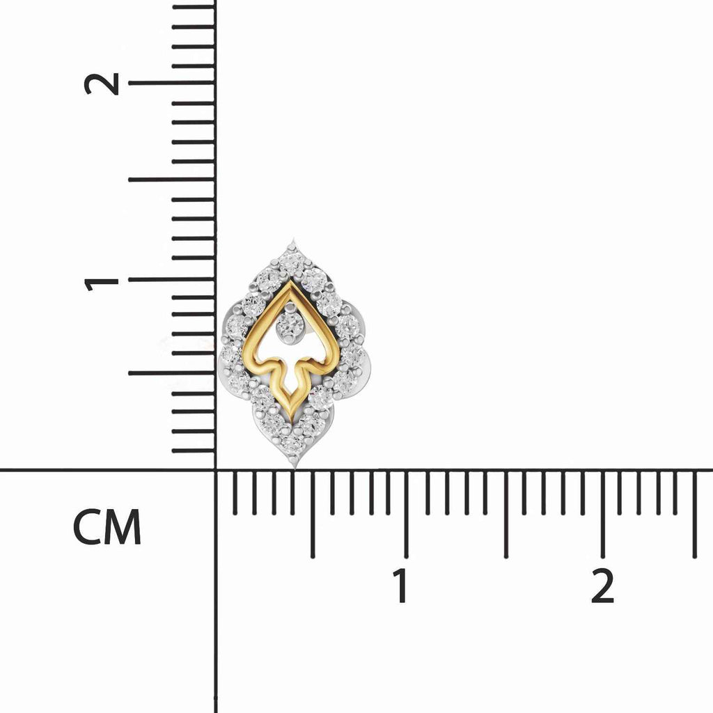 Sparq 0.27ct Evening Diamond Cluster Stud Earrings