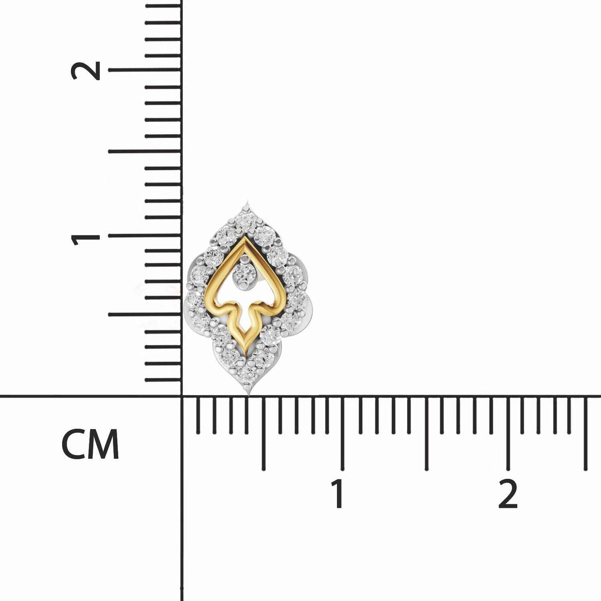 Sparq 0.27ct Evening Diamond Cluster Stud Earrings