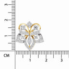 Sparq 2.48ct Grand Diamond Cluster Stud Earrings