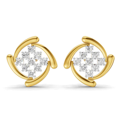 Sparq 0.52ct Statement Diamond Cluster Stud Earrings