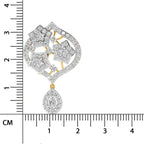 Sparq 2.85ct Pear Diamond Stud Earrings
