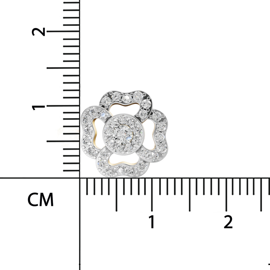 Sparq 0.93ct Iconic Diamond Cluster Stud Earrings