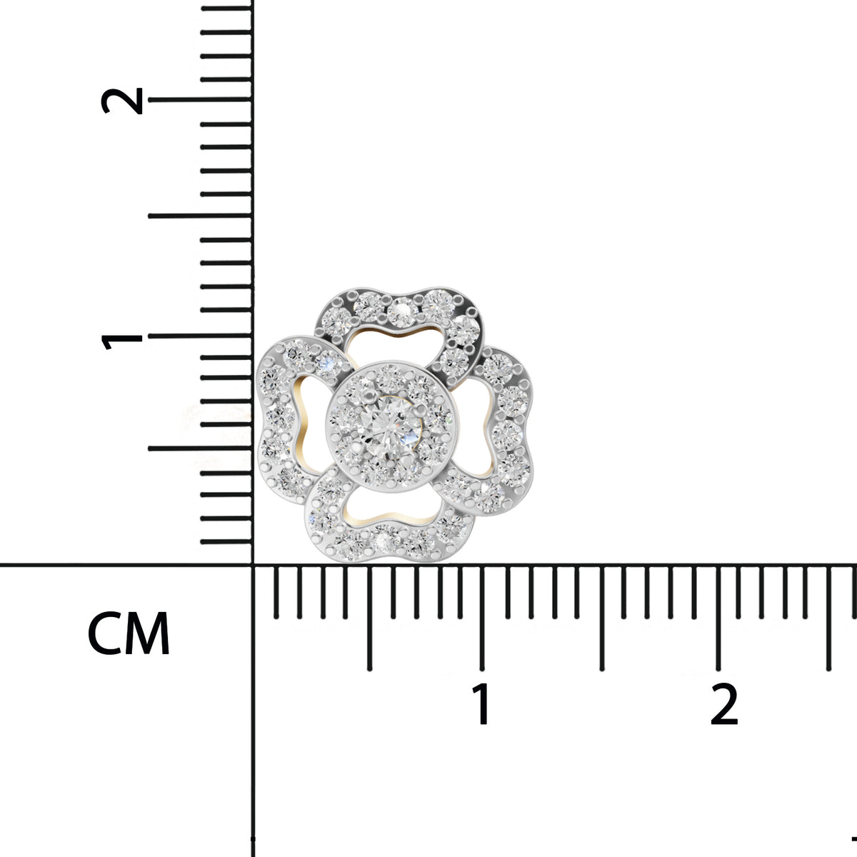 Sparq 0.93ct Iconic Diamond Cluster Stud Earrings