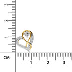 Sparq 0.57ct Evening Diamond Heart Stud Earrings
