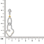 Sparq 1.33ct Luxe Diamond Star Drop Drop Earrings