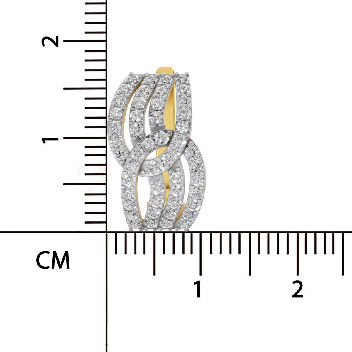 Sparq 0.83ct Premium Diamond Huggie Hoop Hoop Earrings
