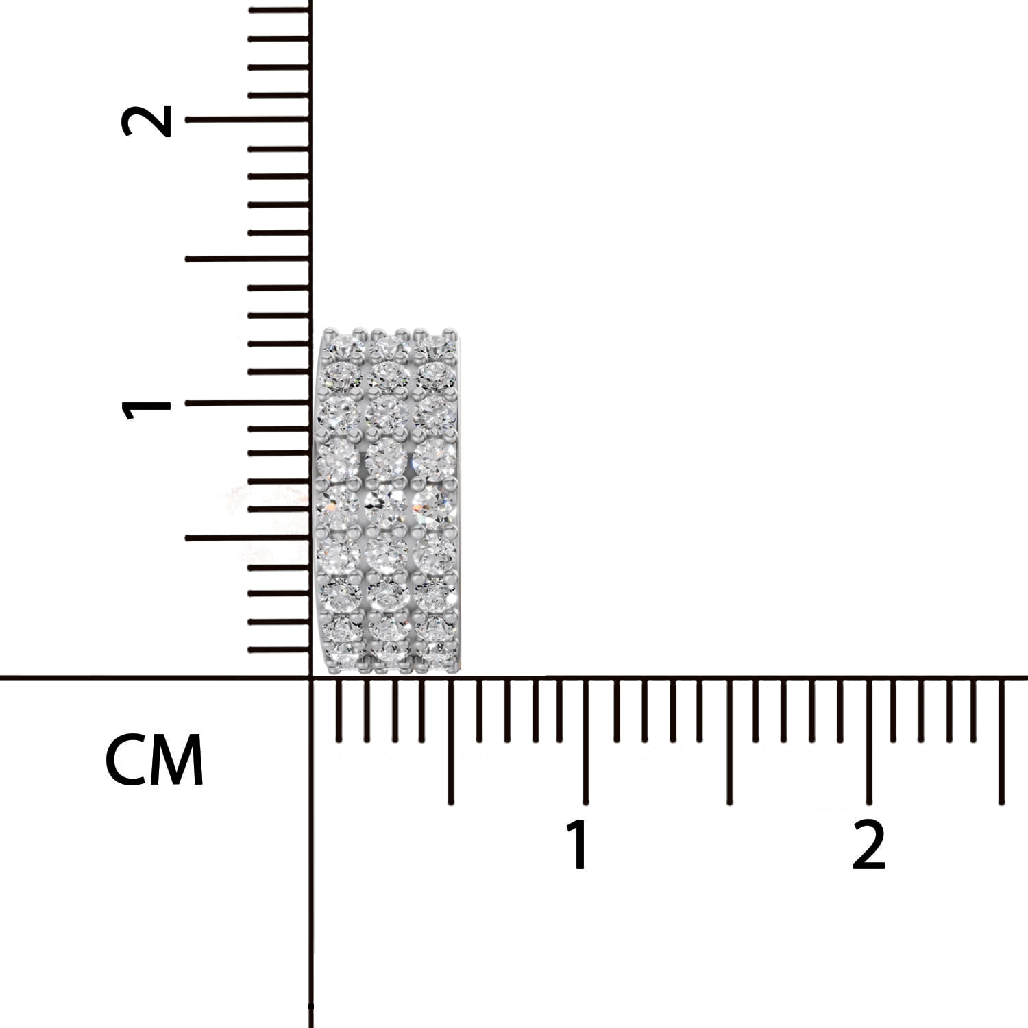 Sparq 0.72ct Statement Diamond Huggie Huggie Earrings