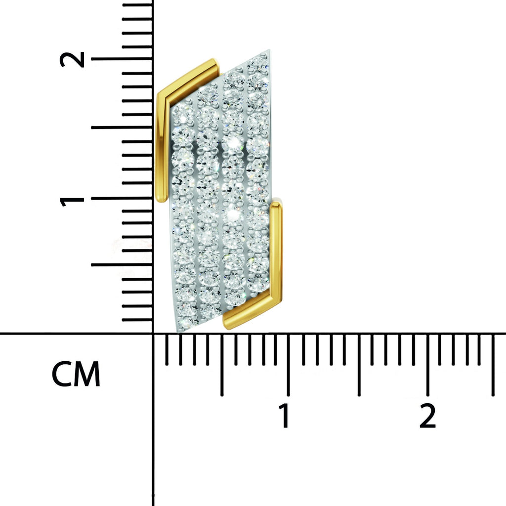 Sparq 0.62ct Statement Diamond Huggie Huggie Earrings