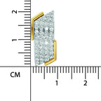 Sparq 0.62ct Statement Diamond Huggie Huggie Earrings