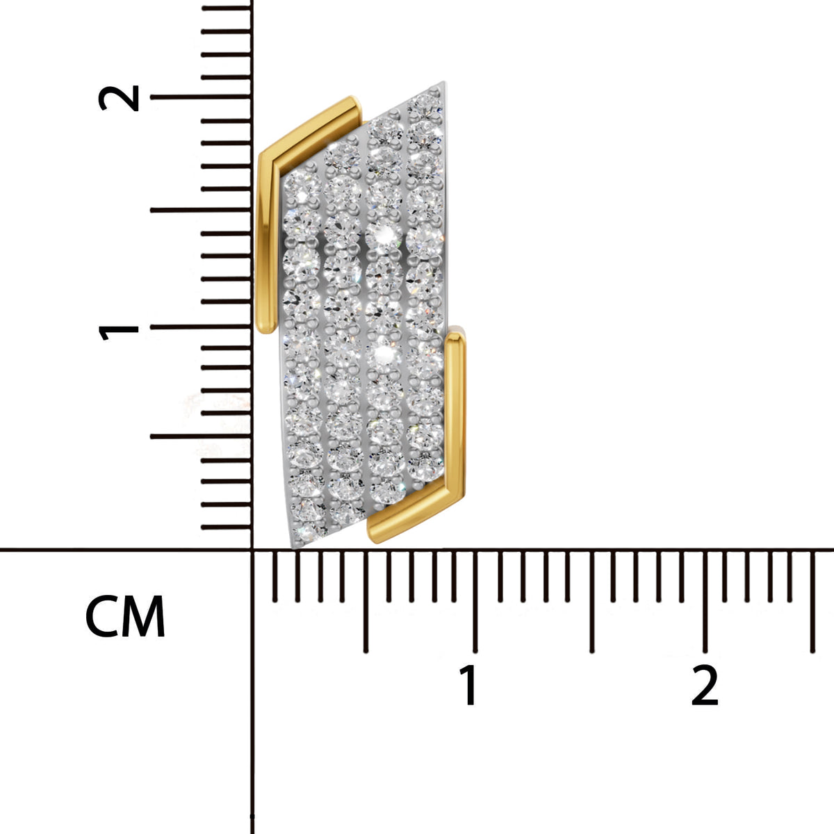 Sparq 0.62ct Statement Diamond Huggie Huggie Earrings