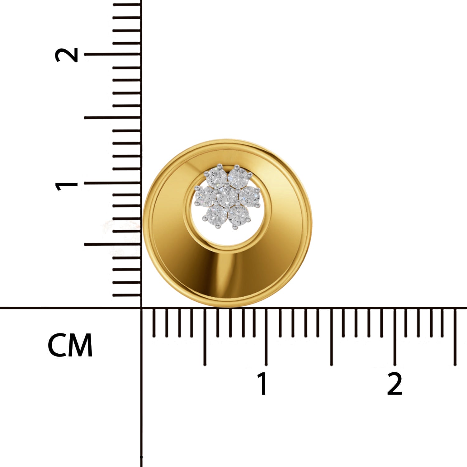 Sparq 0.2ct Evening Diamond Cluster Stud Earrings
