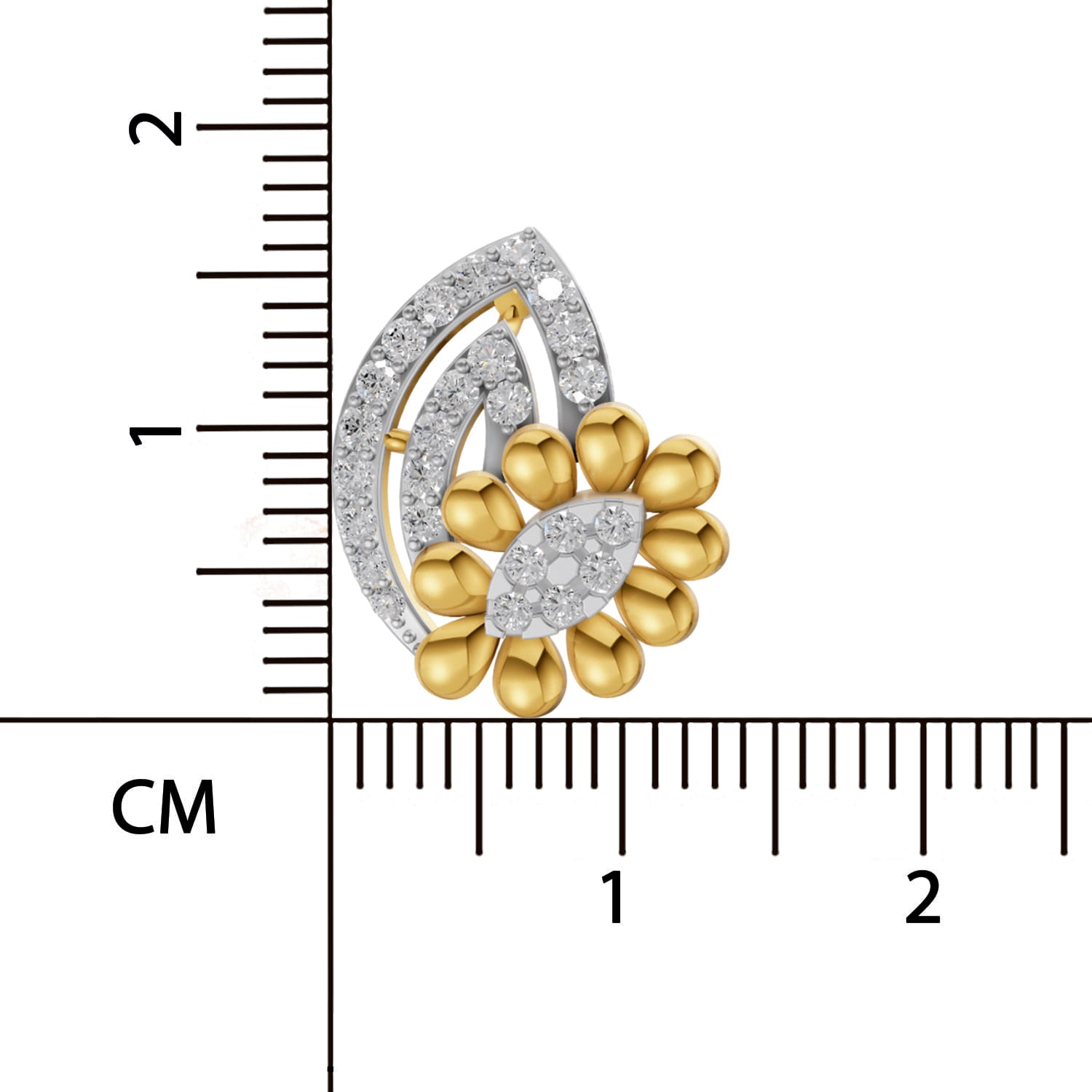 Sparq 0.62ct Iconic Diamond Cluster Stud Earrings
