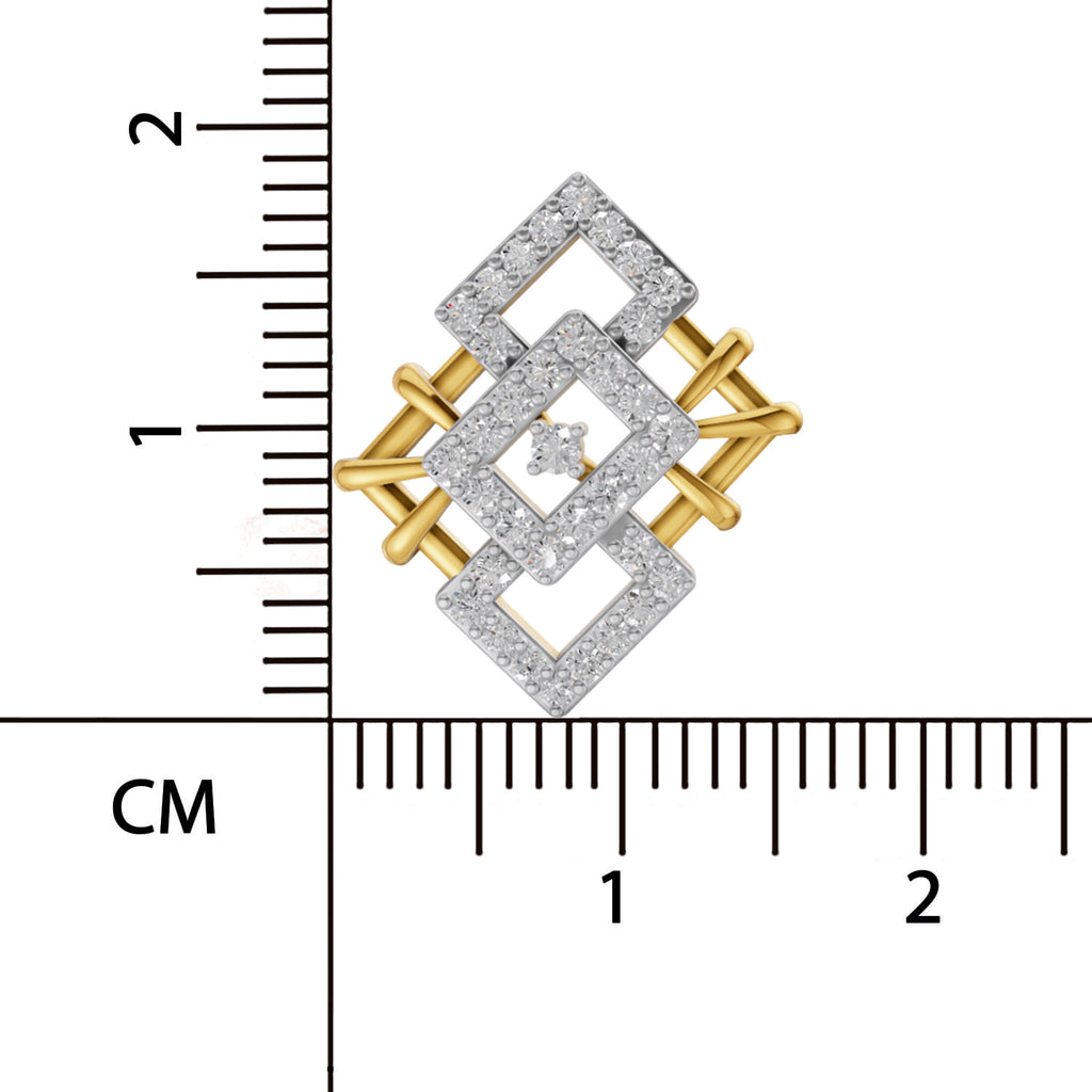 Sparq 0.64ct Luxe Diamond Cluster Stud Earrings