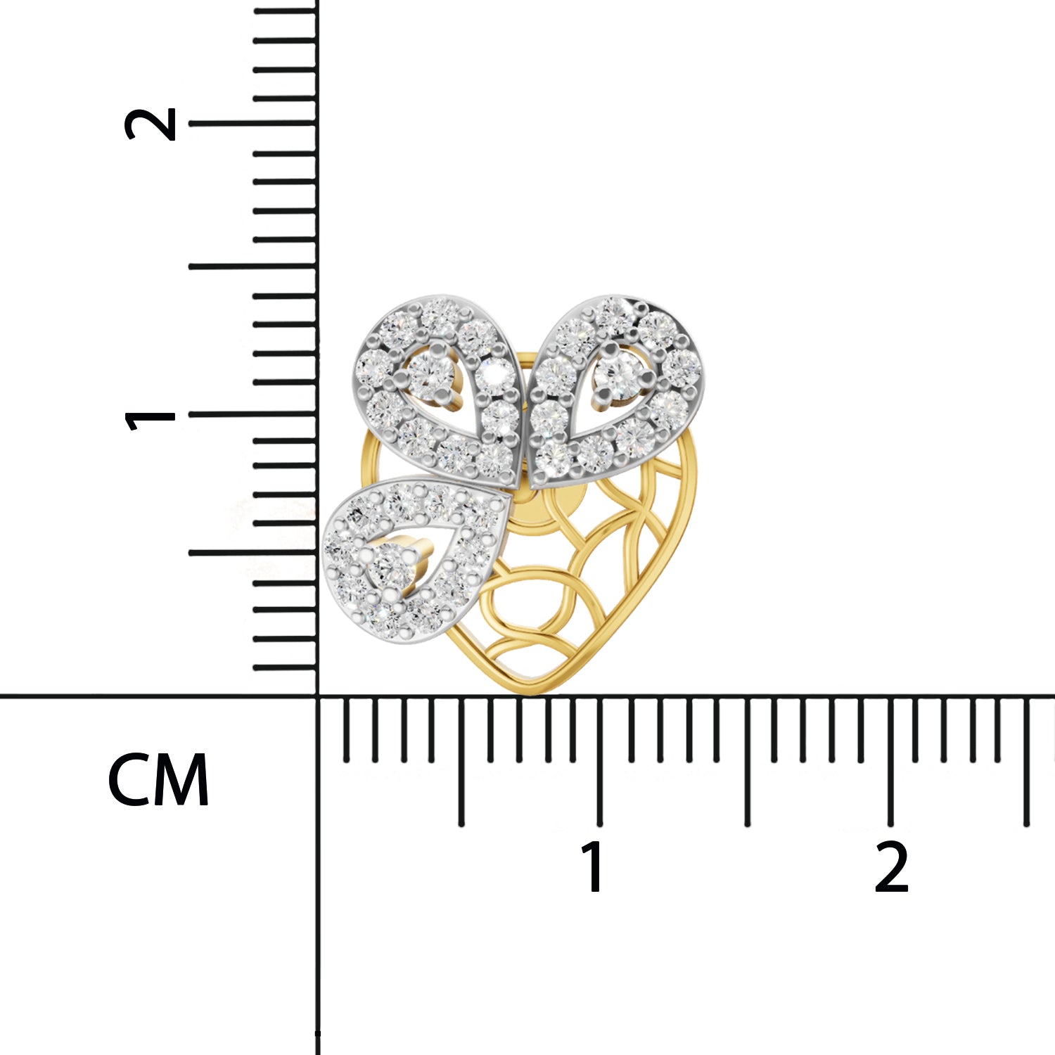 Sparq 0.77ct Evening Diamond Dragonfly Drop Earrings