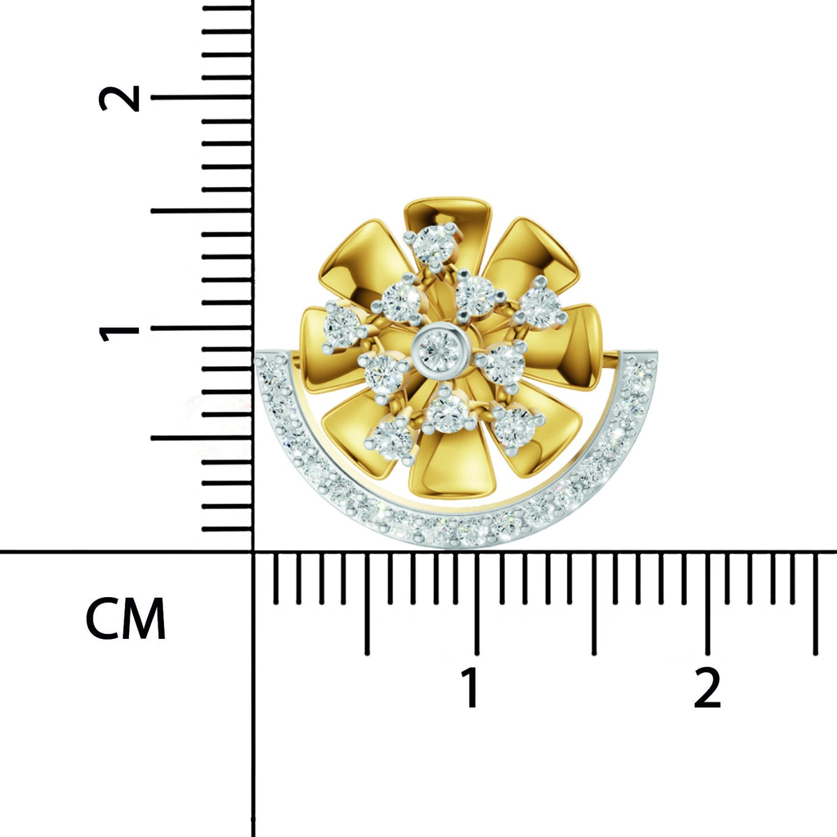 Sparq 0.69ct Premium Diamond Cluster Stud Earrings