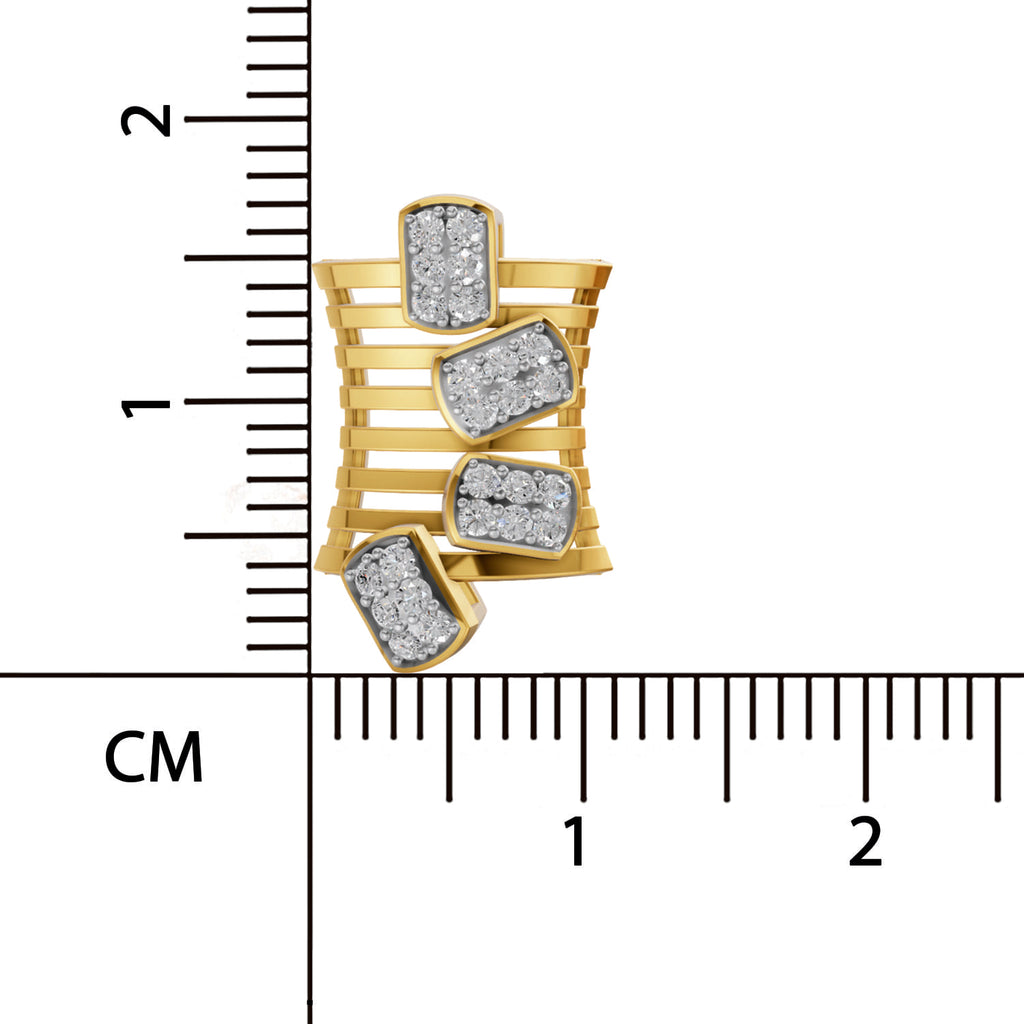 Sparq 0.48ct Luxe Diamond Cluster Stud Earrings