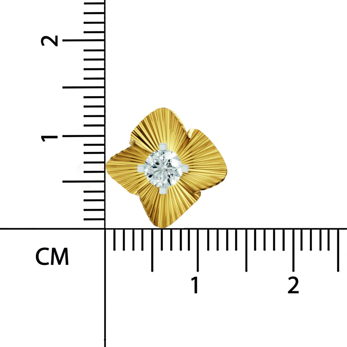 Sparq 0.49ct Statement Diamond Cluster Stud Earrings