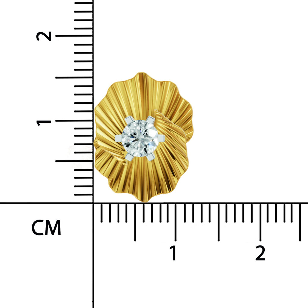 Sparq 0.49ct Elevated Diamond Cluster Stud Earrings