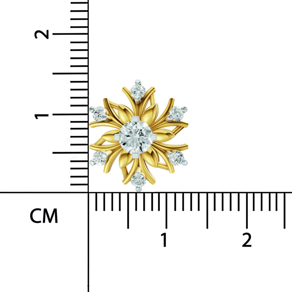 Sparq 0.66ct Statement Geometric Diamond Stud Earrings